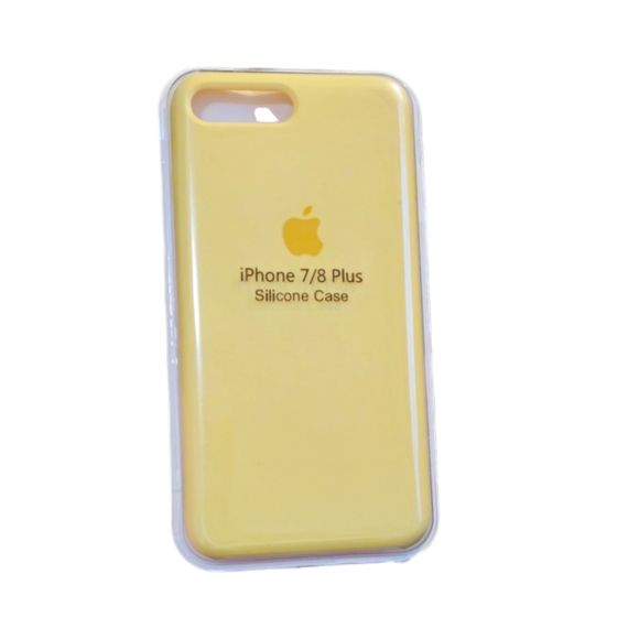 Original Apple iPhone 7/8 Plus Silicone Phone Case (Color: Pollen) - Picture 1 of 2